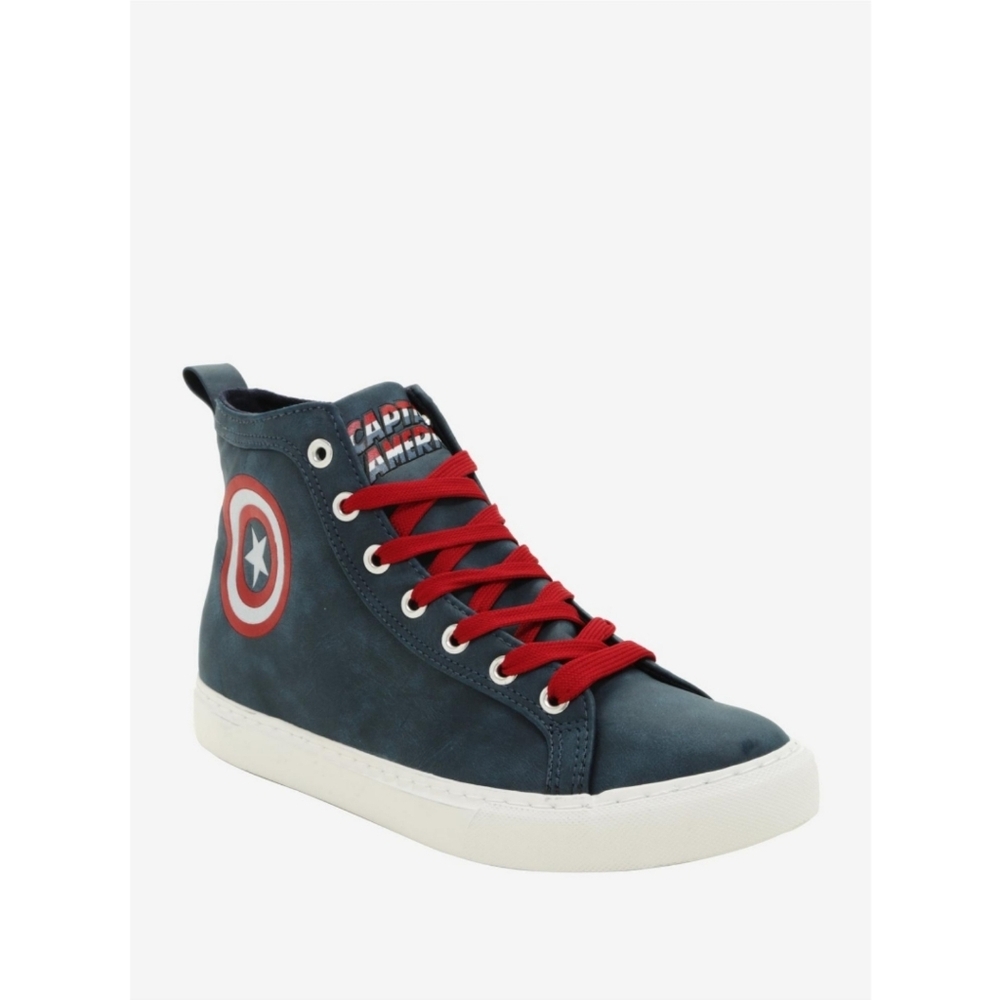 Marvel Captain American Hi-Top Sneakers